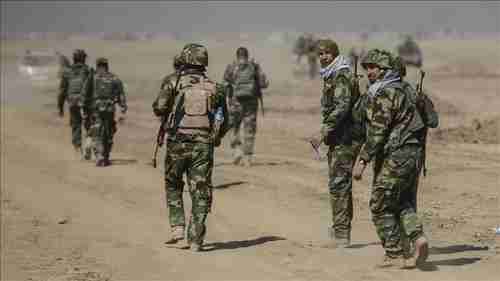 Kurdish Peshmerga forces in operation to liberate Mosul on Monday (Anadolu)
