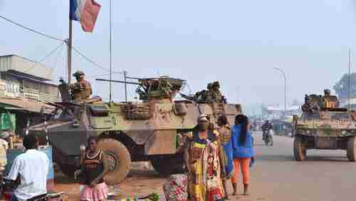 French peacekeeping force in Central African Republic (AFP)